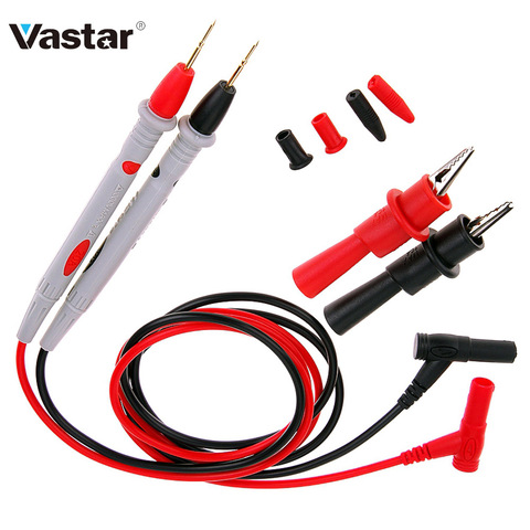 Vastar 110cm Universal multímetro sonda prueba cables para multímetro Digital Feelers Cable de multímetro pluma punta ► Foto 1/6