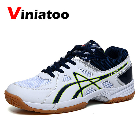 Luz peso bádminton Mens zapatos antideslizantes tenis zapatos de los hombres de gran tamaño 35-46 zapatillas para bádminton voleibol zapatillas de deporte ► Foto 1/6