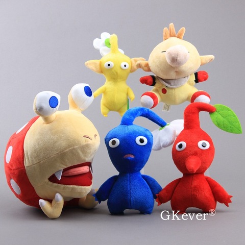 Pikmin-pañales de capitán Olimar Bulborb, flores amarillas/azules/Rojas, 5 estilos, regalo para niños, muñecos rellenos de 14-25cm ► Foto 1/6