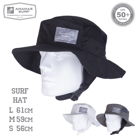 Ananas Surf Indo-Gorro con correa para hombre, mujer, niño y niña, gorro de pescador de gorra, deporte acuático, sol, Unisex ► Foto 1/3