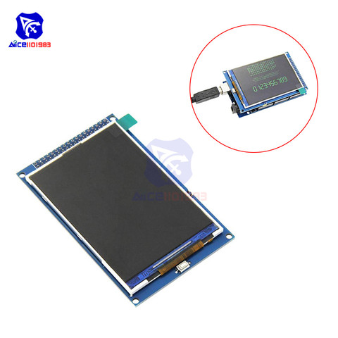 Diymore 3,5 pulgadas 480x320 IPS pantalla TFT LCD MÓDULO DE ILI9486/ILI9488 controlador 36 pines interfaz SPI para Arduino Mega2560 5V/3,3 V ► Foto 1/6