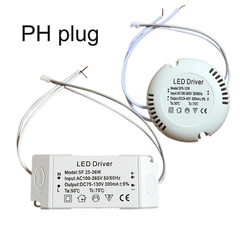 12W24W36W de techo conductor AC165-265V transformador LED fuente de alimentación para la luz interior DIY accesorios adaptador de Controlador LED para ► Foto 1/6