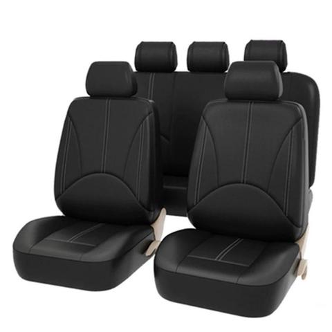 Conjunto de cubierta Universal de asiento de cuero PU, diseño Interior de coche transpirable para las cuatro estaciones, Protector de asiento de coche para VOLKSWAGEN Nissan ► Foto 1/6