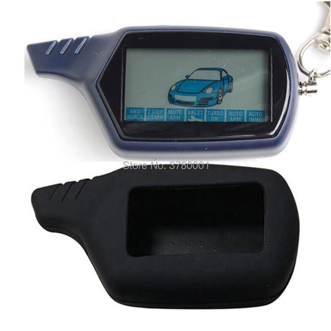 Twage-llavero para mando a distancia B6 Lcd, funda de silicona para llavero ruso Starline B6, sistema de alarma para coche bidireccional, venta al por mayor ► Foto 1/4