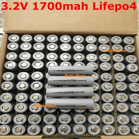 18650 LiFePO4 3,2 v 1700mAh batería de la batería celular 10C 18650 alto drenaje 10A 1800mah para e-cigarrillo batería de herramientas ► Foto 1/6