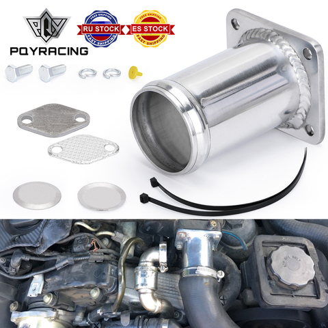 PQY de aluminio EGR KIT de extracción/EGR borrar KIT obturador BYPASS para BMW E46 318d 320d 330d 330xd 320cd 318td 320td PQY-EGR07 ► Foto 1/6