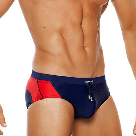 Traje de baño Hombre Natación Rainbow Print Low Waist Bañador Hombre  Bañador Escritos Hombre Ropa Interior Gay Ropa de Playa Pantalones Cortos  de