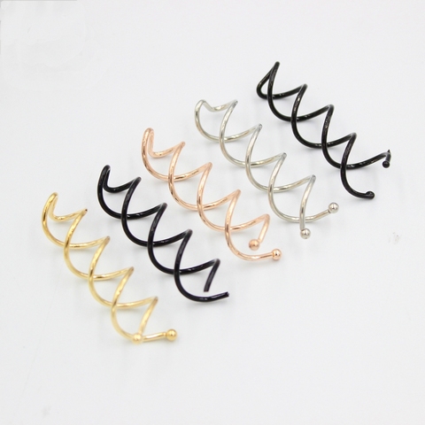 10 pzas/lote pelo peinado Braiders espiral gire tornillo Pin pelo Clips giro Horquillas para el cabello peluquería Clip para el cabello Accesorios ► Foto 1/6