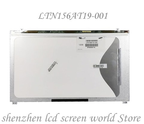 Para Samsung NP300E5A 305V5A pantalla LCD LTN156AT19-001 LTN156AT19-W01 LCD pantalla de matriz de Slim 1366*768 40 pines ► Foto 1/4