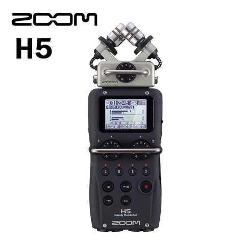 En stock ZOOM H5 grabadora digital de mano profesional grabador portátil de cuatro vías H4N versión mejorada pluma de grabación ► Foto 1/6