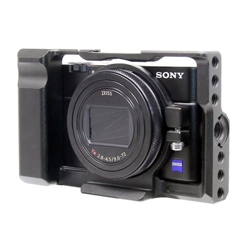 Funda protectora de aleación de aluminio para cámara Sony RX100 M7, cubierta protectora con 1/4 agujeros de rosca para Sony RX100 M7 VII 7 105g ► Foto 1/6