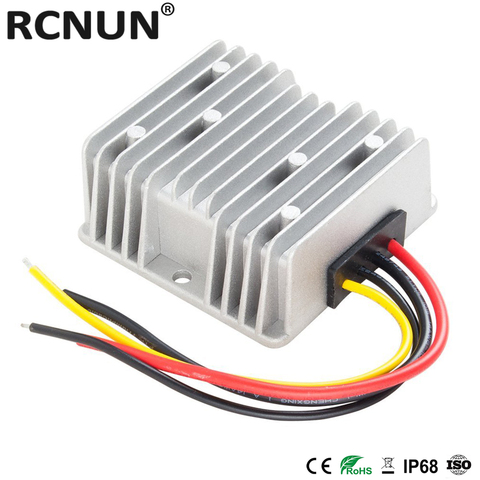 RCNUN-Convertidor de CC de 8-36V a 12,6 V, 13,8 V, 10A, buck-boost, 12V, cargador de batería de ácido de plomo para sistema de doble batería ► Foto 1/6