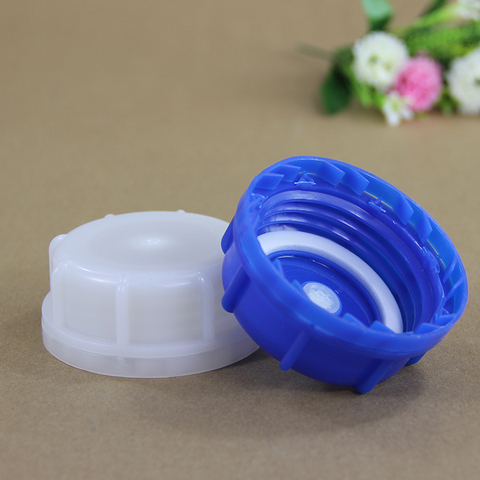 Tapa de plástico de alta calidad para apilar barriles, tapa transpirable, azul translúcido ► Foto 1/4