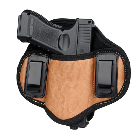 Funda táctica de caza, Funda de cuero PU, faja para Arma Oculta, bolsa para Glock Sig Sauer Beretta Kahr Bersa Thunder, herramientas para exteriores ► Foto 1/6