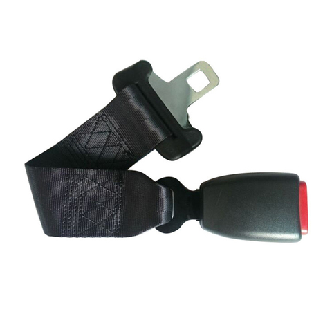 Extensor de cinturón de seguridad para coche, hebilla ajustable de 25MM, 35cm, color negro ► Foto 1/6