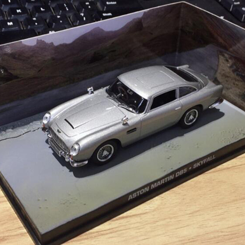 007 juguete de modelo de coche 1:43 escala Martin db5 de aleación de fundición modelo de coche de Metal fundido juguetes regalo de cumpleaños para niños niño ► Foto 1/6