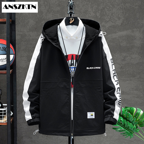 ANSZKTN-Chaqueta de esquí impermeable para hombre, abrigos militares cálidos e informales, de lana Polar con cremallera, para primavera y otoño ► Foto 1/6