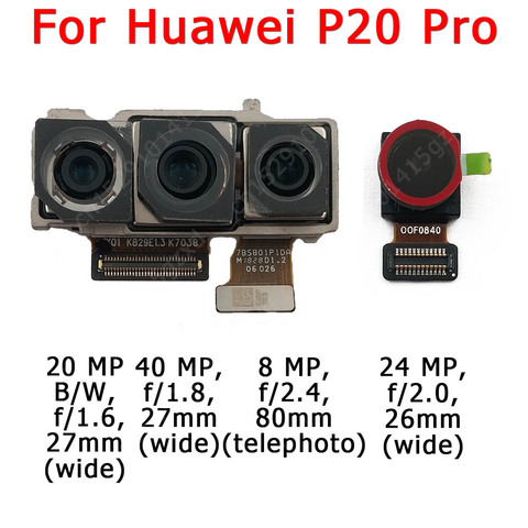 Original y cámara trasera para Huawei P20 Pro P20Pro principal cámara módulo Flex de espaã a ► Foto 1/3