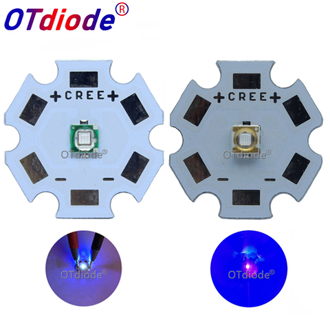 10-50 Uds 3W 3535 de alta potencia de LED UV luz púrpura Chip 365nm 385nm 395nm 420nm emisor de Ultravioleta DIY ► Foto 1/6