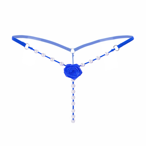 Tanga transparente sin entrepierna para mujer, lencería para el sexo, atuendo erótico Porno, ropa interior Sexy, bragas con abertura de perlas ► Foto 1/6