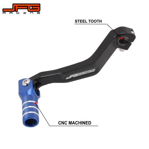 Motocicleta CNC palanca cambio palanca tipo Pedal para YAMAHA YZ125 YZ250 YZ125X YZ250X YZ125G YZ250G YZ250F YZ450F WR250F WR450F ► Foto 1/6