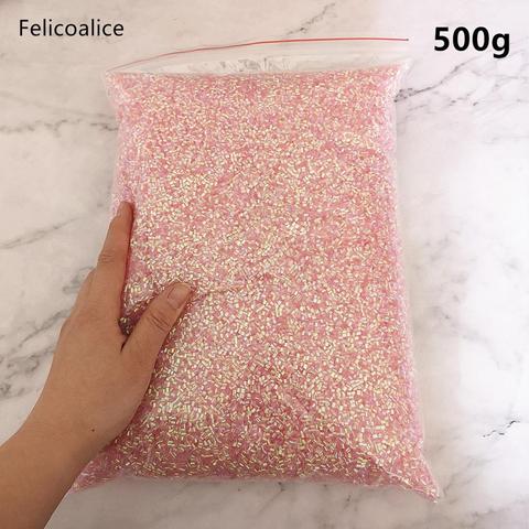 2*3mm 500g Bingsu cuentas de plástico cilíndricas checas de la aguja de la semilla para DIY Material de punto de cruz bordado hecho a mano costura ► Foto 1/6