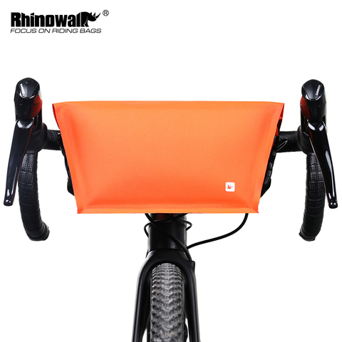 Riniwalk-bolsa de barra de manillar para bicicleta, bolsa de tubo frontal multifuncional, resistente al desgaste con correa para el hombro, 4L ► Foto 1/6