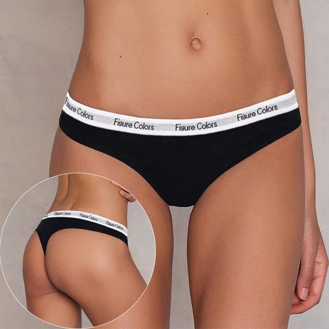 FCbrand Sexy Tanga mujer algodón pantiesFashion carta Tanga ropa interior de las mujeres ropa interior Mujer Lencería señoras bragas ► Foto 1/6