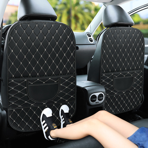 Funda protectora para asiento trasero de coche para niños, almohadilla antipatadas, impermeable, accesorios de interior, 1 Uds. ► Foto 1/6