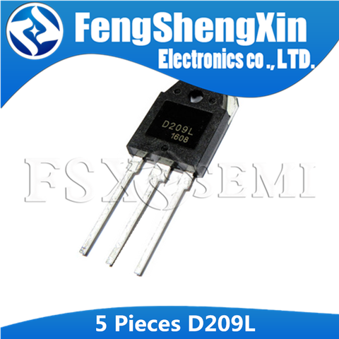 5 uds D209L TO-3P D209 a-247 209L 2SD209L transistor de conmutación, IC de control de fuente de alimentación ► Foto 1/1