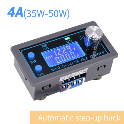 Módulo de suministro de potencia de impulso Buck de DC-DC, pantalla Digital LCD de presión constante, placa ajustable, baterías de carga ► Foto 1/6