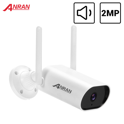 ANRAN-cámara IP inteligente para exteriores, dispositivo de seguridad con Wi-Fi de 1080P, cámara de vigilancia de 2MP, impermeable, visión nocturna, Control por aplicación de Audio ► Foto 1/6