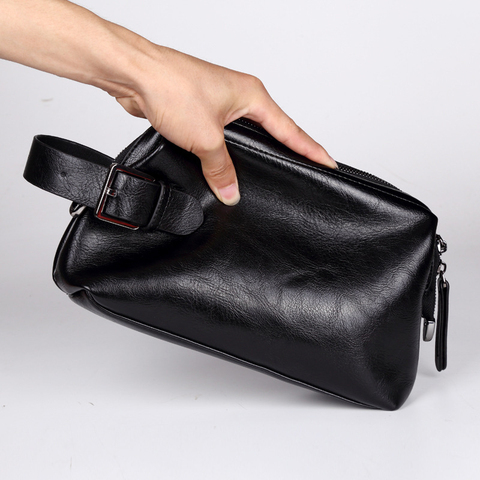 Billeteras de negocios de diseñador de marca para hombre, bolso de mano, monedero para teléfono de niño, alta calidad, de cuero PU, novedad de 2022 ► Foto 1/6