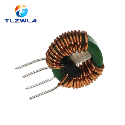 Inductor de modo común, 14x9x5mm, 2MH, 0,7, diámetro de cable 5A, anillo de inductancia magnética, bobina de inducción de filtración de potencia, 5 uds. ► Foto 1/3