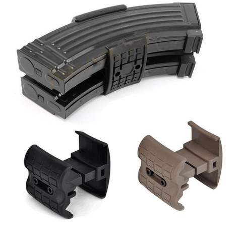 Acoplador táctico para Rifle AK Mag, conector paralelo de Clip Mag para rifle AK47/74, Series Airsoft AEG/GBB, accesorios de caza ► Foto 1/6