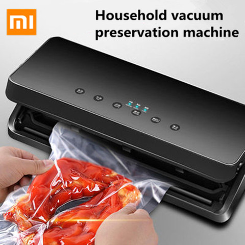 XIAOMI-sellador de alimentos al vacío MIJIA, máquina automática para conservación de alimentos al vacío, comercial, para el hogar ► Foto 1/6