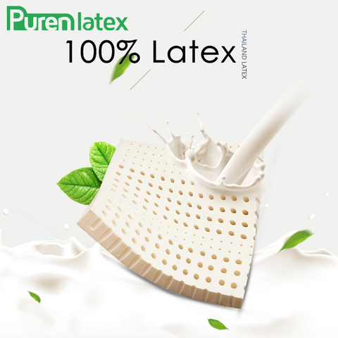 PurenLatex 40*40/45*45 asiento de látex Natural de Tailandia cojín silla caderas almohada ortopédica asiento alfombrilla de látex coxis Protect ► Foto 1/6