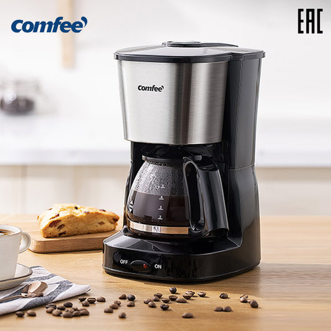 Cafetera eléctrica de cocina por goteo, cappuccino para cocina, Comfee CF-CM2501 ► Foto 1/6