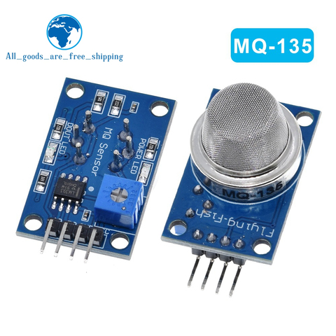 Sensor de calidad del aire TZT MQ135 MQ-135, módulo de detección de gases peligrosos para Arduino M2, novedad ► Foto 1/4