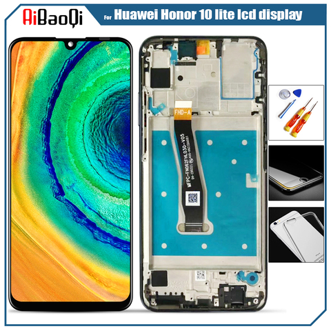 Original 6,21 pulgadas Huawei honor 10 lite pantalla LCD HRY-LX1 HRY-LX2 HRY-L21 MONTAJE DE digitalizador con pantalla táctil piezas + herramientas ► Foto 1/5