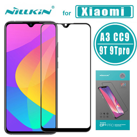 Nillkin-Protector de pantalla de vidrio templado para Xiaomi Mi A3, cristal de cobertura completa para Xiaomi Mi 9T 9T PRO CC9 Mix3 Poco F1 ► Foto 1/6