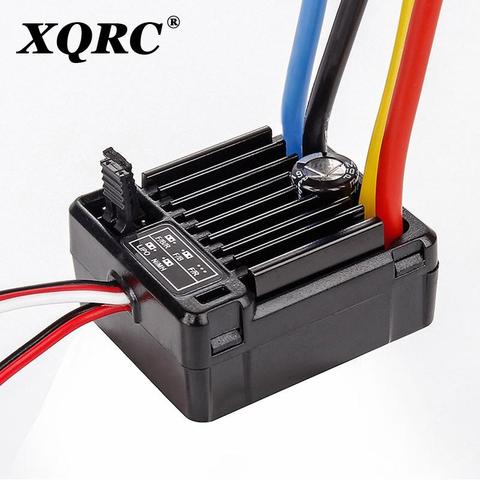 XQRC 1060-CONTROLADOR DE VELOCIDAD eléctrico resistente al agua para coches de escala 1/10, Buggies, camiones, Rock Crawlers, cepillado ESC 60A 2-3S LiPo ► Foto 1/4