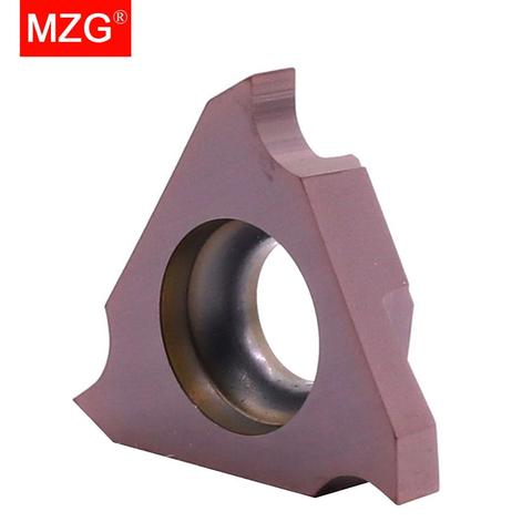 MZG-insertos de carburo CNC de procesamiento de acero inoxidable, 10 Uds., TGF32R 0,5 1,0 1,5 2,0 Groove ZP15, acabado mecanizado ► Foto 1/6