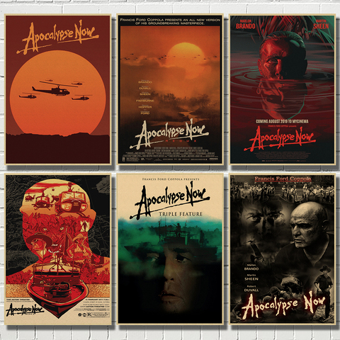 Póster de película Retro de Apocalypse Now, pintura artística decorativa, pegatinas de pared para decoración del hogar ► Foto 1/6