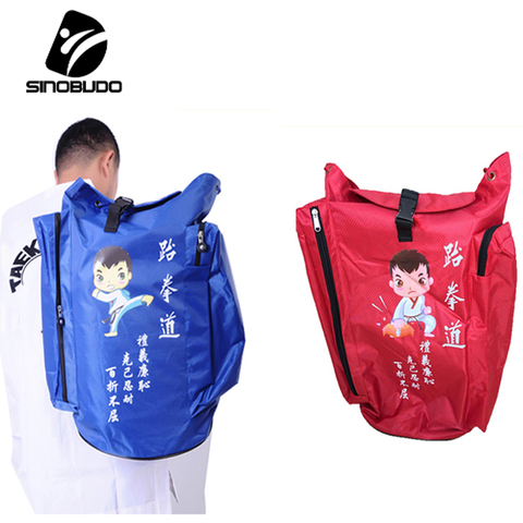 Bolsa deportiva de Taekwondo para hombre y mujer, morral deportivo de Taekwondo con respaldo suave para gimnasio, accesorios deportivos para chico y adulto, bolsa de viaje para correr y Fitness ► Foto 1/6