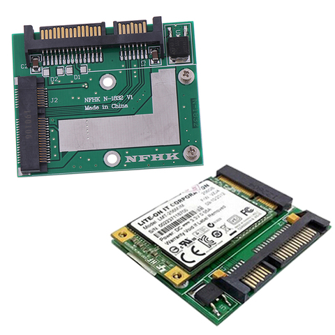 Adaptador de tarjeta Msata SSD a SATA Gps, 1 unidad, 2,5 pulgadas, en Stock ► Foto 1/6