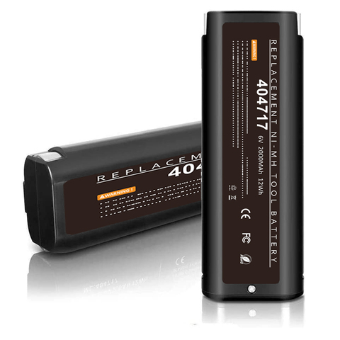 6V de batería Paslode 4000mAh Ni-MH batería para 404717 B20544E BCPAS-404717 404400, 900400, 900420, 900600, 901000, 902000 B20720 ► Foto 1/6