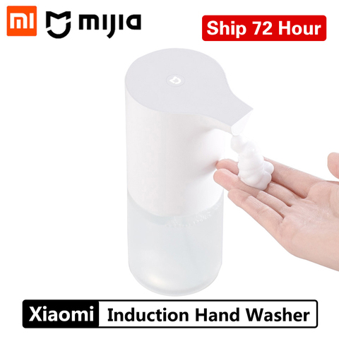 Sensor de infrarrojos dispensador de jabón original Xiaomi Mijia automático de inducción que hace espuma inteligente mano Lavadora lavado automático ► Foto 1/6