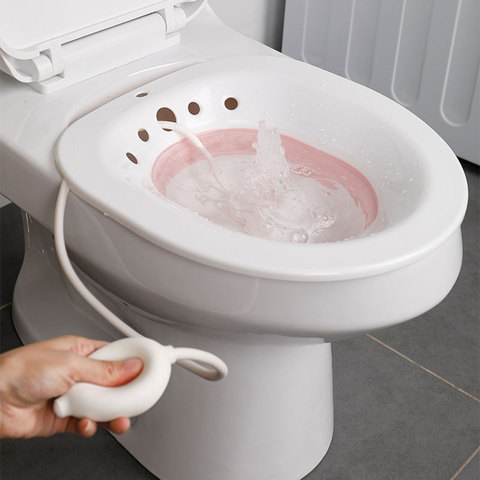 Lavabo plegable especial para embarazadas, bañera para el cuidado de pacientes, suministros maternos, nuevo ► Foto 1/6