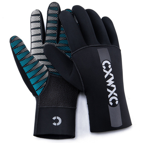 Guantes de neopreno para buceo, 3mm, flexibles, térmicos, para buceo, pesca submarina, ciclismo, unisex ► Foto 1/6